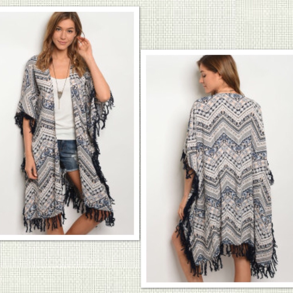 💰✂️🌴BOHO KIMONO COVER UP🌴